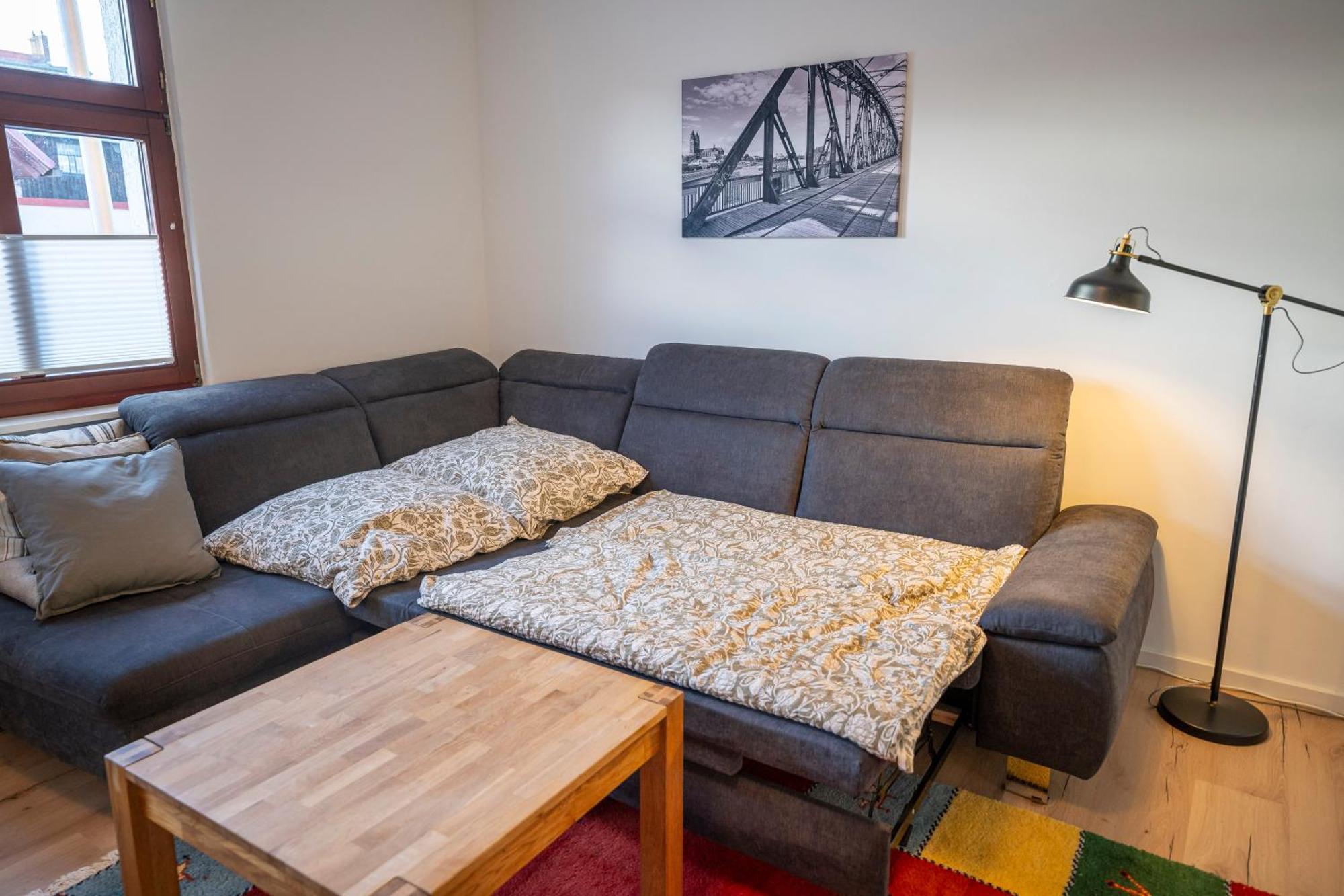 Апартаменти Haus Unterm Mammutbaum - Elberadweg Магдебург Екстер'єр фото